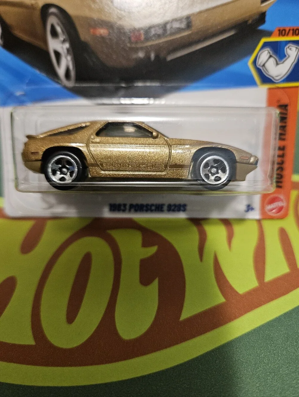 HotWheels Gold Porsche 928 Mini Car